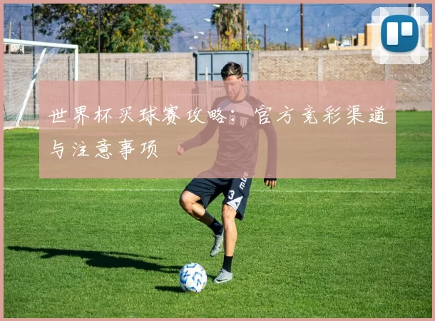 世界杯买球赛攻略:官方竞彩渠道与注意事项