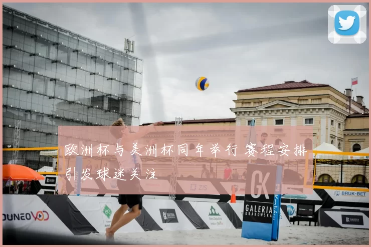 欧洲杯与美洲杯同年举行 赛程安排引发球迷关注